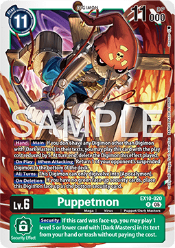Puppetmon (EX10-020) (V.1)