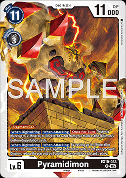 Pyramidimon (EX10-033) - Sinister Order (Rare) [EX-10-033]