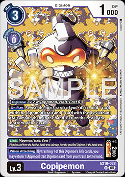 Copipemon (EX10-038) - Sinister Order (Rare) [EX-10-038]