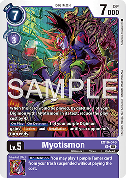 Myotismon (EX10-048)