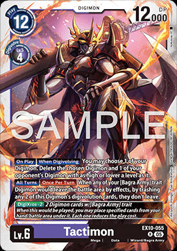 Tactimon (EX10-055) - Sinister Order (Rare) [EX-10-055]
