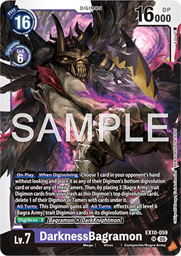 DarknessBagramon (EX10-059) (V.1)