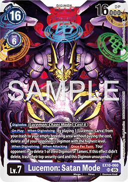 Lucemon: Satan Mode (EX10-060) (V.1)