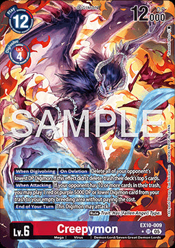 Creepymon (EX10-009) (V.2) - Sinister Order (Alternative Art) [EX-10-009]