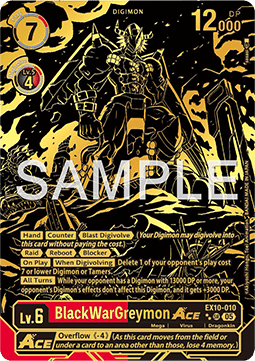 BlackWarGreymon Ace (EX10-010) (V.3)