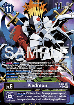 Piedmon (EX10-057) (V.2) - Sinister Order (Alternative Art) [EX-10-057]