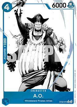 A.O. (ST22-014) (V.2) - Starter Deck: EX Ace & Newgate (Alternate Art) [ST-22-014]