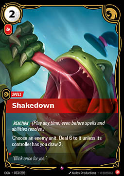 Shakedown - Origins (Rare) [OGN-033]