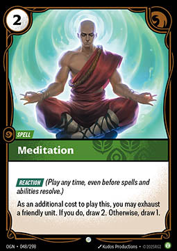 Meditation - Origins (Common) [OGN-048]