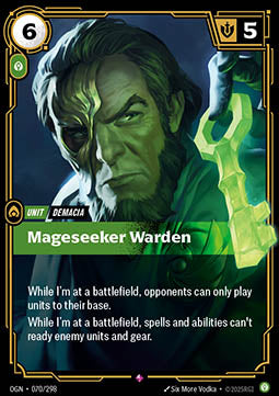 Mageseeker Warden - Origins (Rare) [OGN-070]