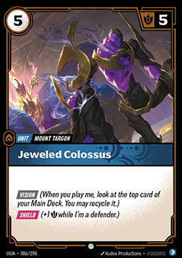 Jeweled Colossus - Origins (Common) [OGN-086]