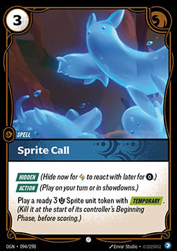 Sprite Call - Origins (Common) [OGN-094]