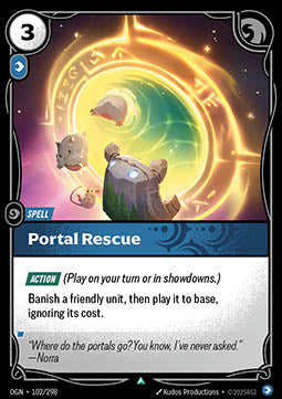 Portal Rescue - Origins (Uncommon) [OGN-102]