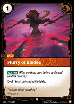 Flurry of Blades - Origins (Common) [OGN-133]