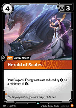 Herald of Scales - Origins (Uncommon) [OGN-140]