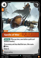 Spoils of War