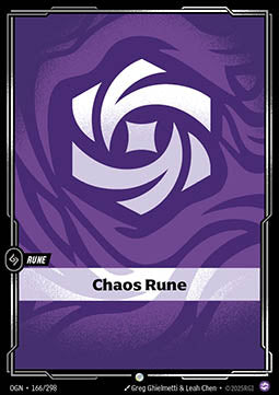 Chaos Rune (V.1 - Common) - Origins (Common) [OGN-166]