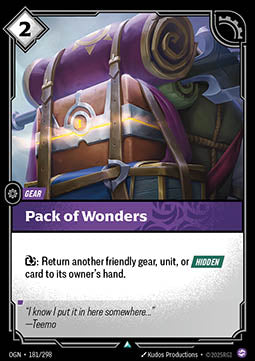 Pack of Wonders - Origins (Uncommon) [OGN-181]