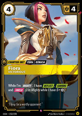 Fiora, Victorious