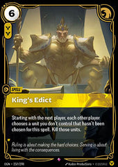 King's Edict