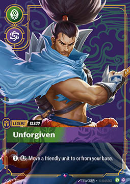 Yasuo, Unforgiven (V.1 - Rare) - Origins (Rare) [OGN-259]