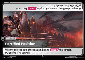 Fortified Position - Origins (Uncommon) [OGN-279]