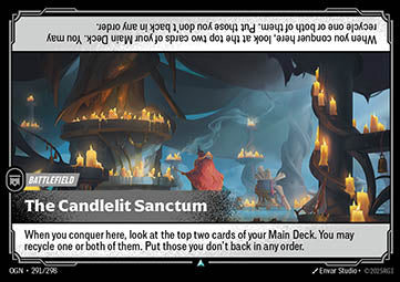 The Candlelit Sanctum - Origins (Uncommon) [OGN-291]