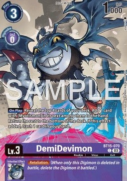 DemiDevimon (BT15-070) - Sinister Order (Alternative Art) [EX-10-BT15-070]