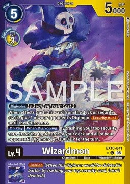 Wizardmon (EX10-041) (V.2) - Sinister Order (Alternative Art) [EX-10-041]
