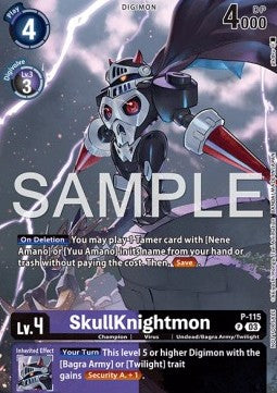SkullKnightmon (P-115) - Sinister Order (Alternative Art) [EX-10-P-115]