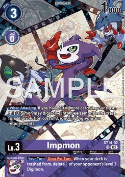 Impmon (ST14-02) - Sinister Order (Alternative Art) [EX-10-ST14-02]