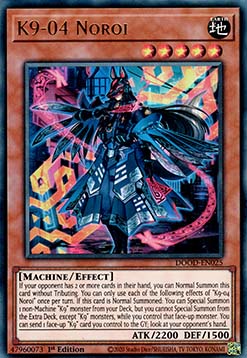 K9-04 Noroi (V.1 - Ultra Rare) - Doom of Dimensions (Ultra Rare) [DOOD-025]