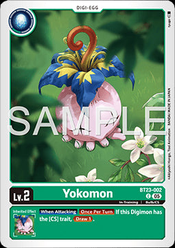Yokomon (BT23-002) - Hackers' Slumber (Common) [BT-23-002]