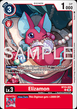 Elizamon (BT23-005) - Hackers' Slumber (Common) [BT-23-005]