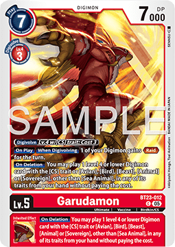 Garudamon (BT23-012)