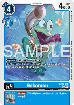 Gekomon (BT23-019)