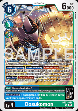 Dosukomon (BT23-021) - Hackers' Slumber (Uncommon) [BT-23-021]