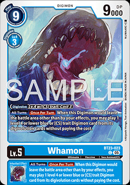 Whamon (BT23-023) - Hackers' Slumber (Common) [BT-23-023]