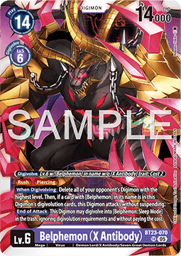 Belphemon (X Antibody) (BT23-070) (V.1)