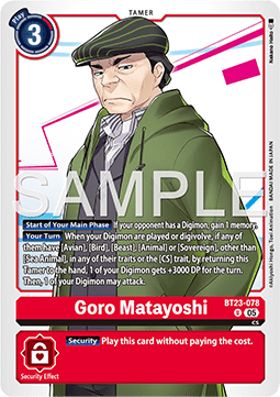 Goro Matayoshi (BT23-078) (V.1)