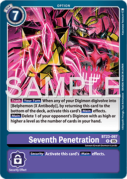 Seventh Penetration (BT23-097)