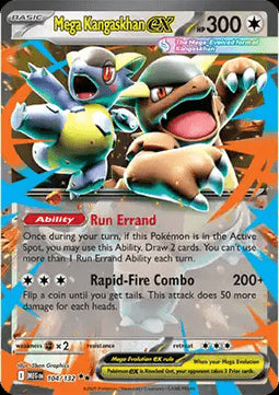 Mega Kangaskhan ex - Mega Evolution (Double Rare) [MEG-104]