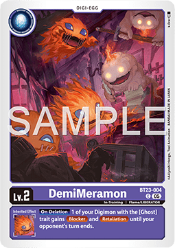 DemiMeramon (BT23-004)