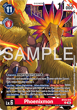 Phoenixmon (BT23-015) - Hackers' Slumber (Uncommon) [BT-23-015]