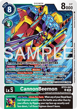 CannonBeemon (BT23-043)