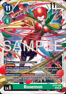 Rosemon (BT23-046) - Hackers' Slumber (Uncommon) [BT-23-046]
