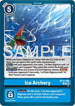 Ice Archery (BT23-092)