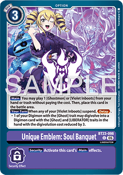 Unique Emblem: Soul Banquet (BT23-098)