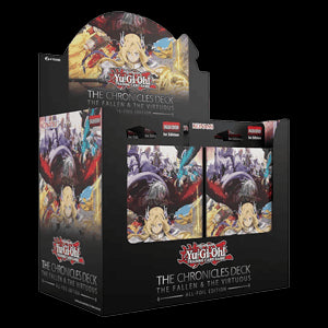 THE CHRONICLES DECK: The Fallen & The Virtuous (All-Foil Edition) Display (8 Structure Decks) - THE CHRONICLES DECK: The Fallen & The Virtuous (All-Foil Edition)