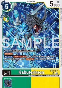 Kabuterimon (BT23-041) - Hackers' Slumber (Uncommon) [BT-23-041]